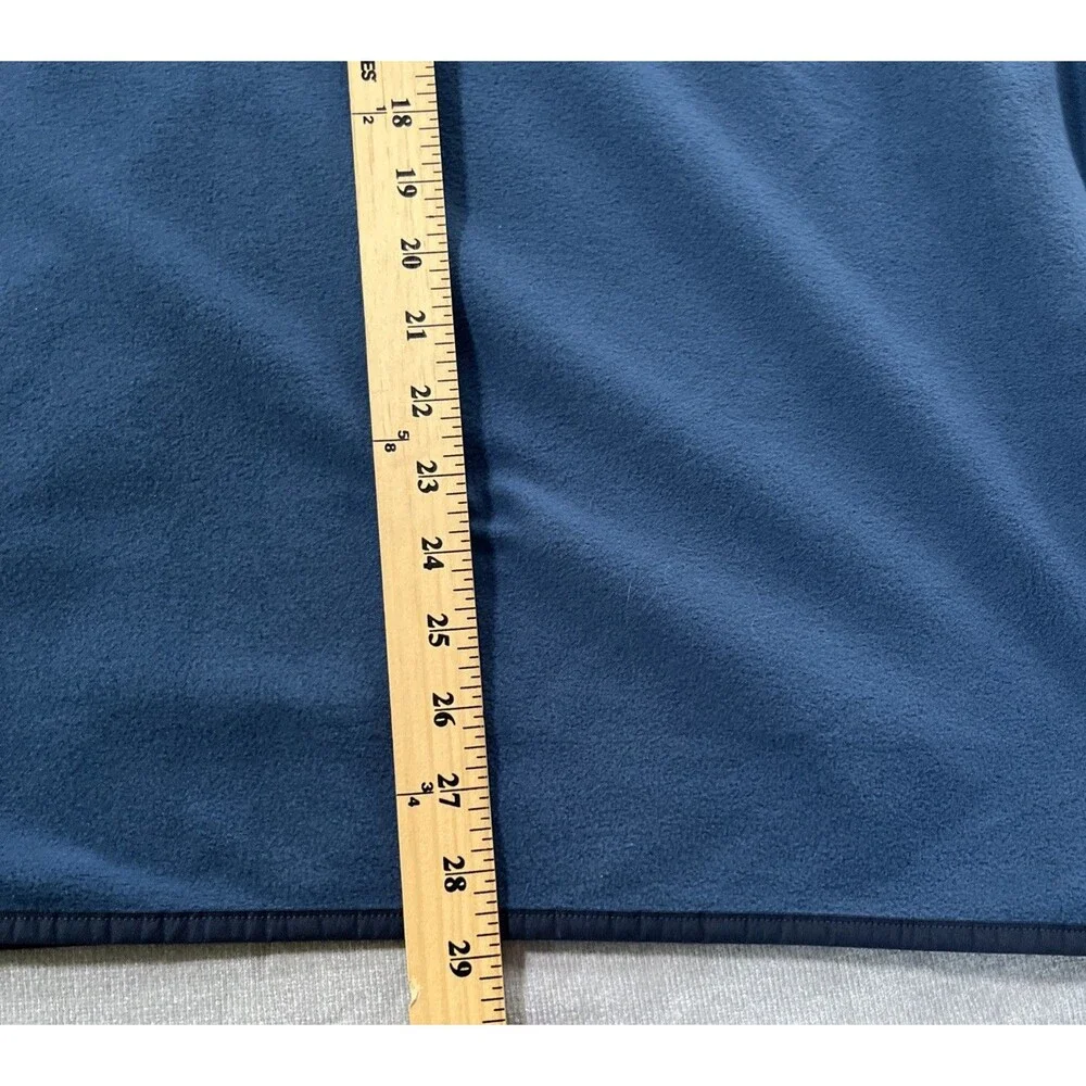 NWT North Face TKA Glacier Pullover Crew Mens XXL Blue/Navy Fleece Standard Fit